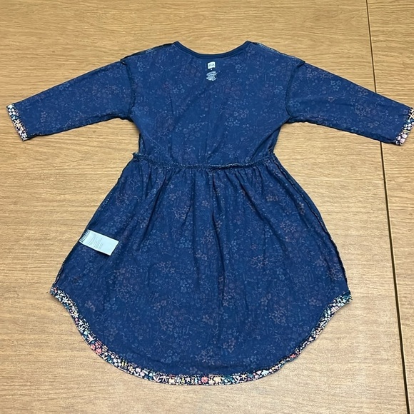 Tea Collection floral dress size 4 - Picture 6 of 8